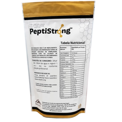 PeptiStrong® 2,4g + Colágeno Peptan 150g, Força e Recuperação Muscular, Peptistrong