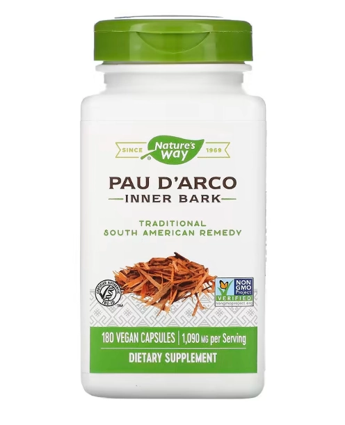 Pau d'Arco, Casca Interna, 1.090mg, 180 Cápsulas, Nature's Way