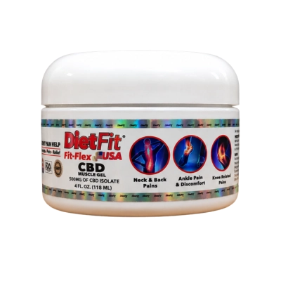 Gel CBD Muscle Fit-Flex USA 500mg, 118ml, DietFit
