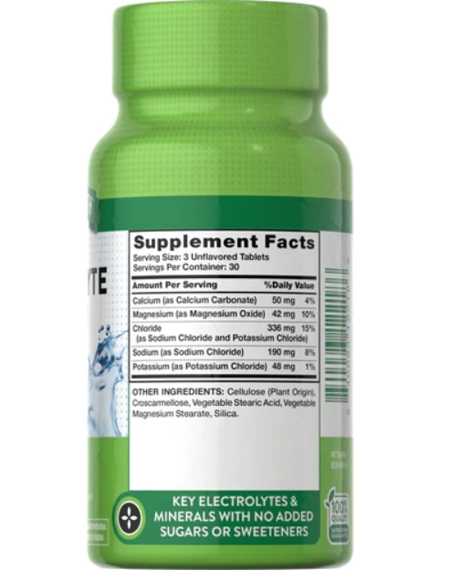 Electrolyte Hydration, 90 Comprimidos, Nature's Truth