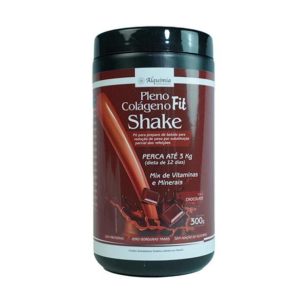 Pleno Colágeno Fit Shake 300g, Chocolate, Alquimia