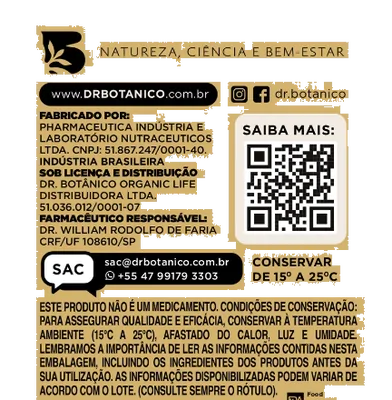 Óleo de prímula, Evening Primrose, 2000mg, 60 cápsulas, Dr. Botanico