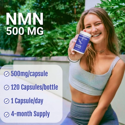 NMN precursor de NAD, 500mg, 120 Cápsulas, UpNourish
