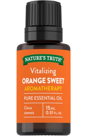 Kit de óleos essenciais puros, 3 Frascos de 15ml, Nature's Truth