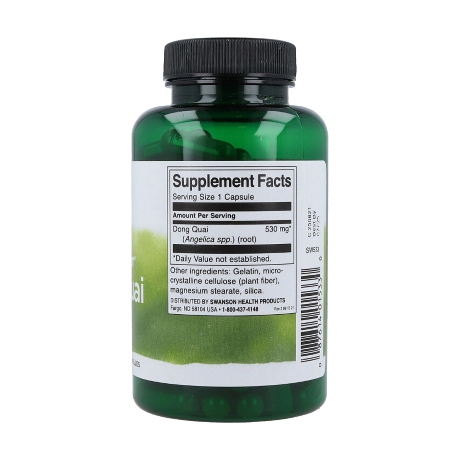 Dong Quai, 530mg, 100 cápsulas, Swanson