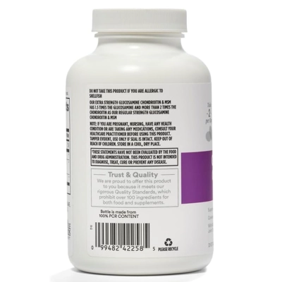 Glucosamina, Condroitina e MSM, Auxilia na Saúde das Articulações, 120 Comprimidos, 365 by Whole Foods Market