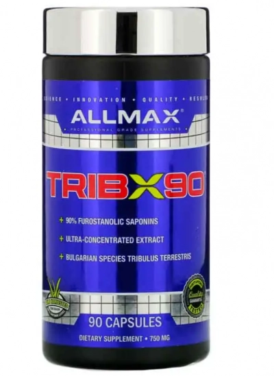 Tribulus Terrestris, 750mg, 90 cápsulas, 90% Saponinas, AllMax Nutrition