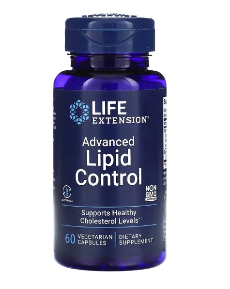 Controle lipídico avançado, 60 cápsulas, Life Extension