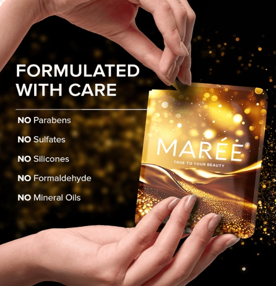 Géis para Olheiras 24k Gold, 20 Almofadas de Gel para Cuidados com a Pele com Colágeno e Ácido Hialurônico, Marée