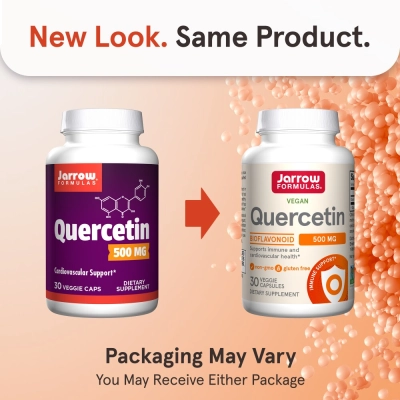 Quercetina Vegana, 500mg, 30 Cápsulas, Jarrow Formulas