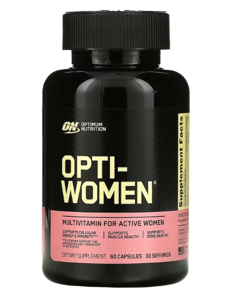 Multivitamínico Opti-Women, 60 Cápsulas, Optimum Nutrition