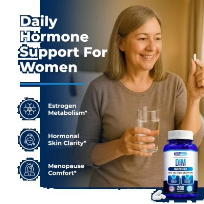 DIM 100mg, Equilíbrio Hormonal, Metabolismo, Suporte à Saúde Celular e Bem-Estar, 200 Cápsulas, We Like Vitamins