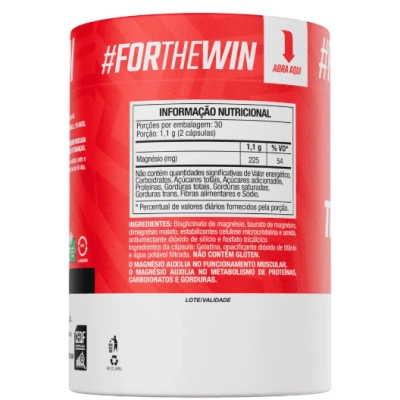 Tri-Magnésio, 60 Cápsulas, FTW