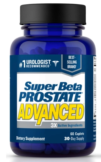 Super Beta Prostate Advanced, Suplemento de Próstata  Com Beta Sitosterol, 120 cápsulas