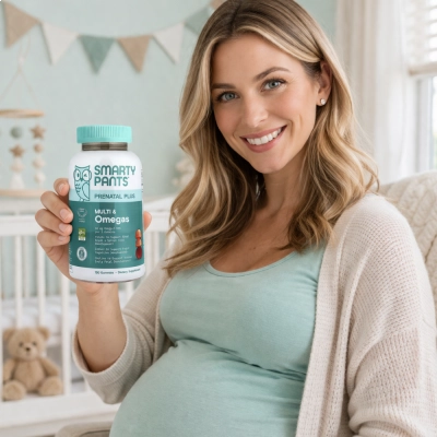 Pré Natal Multi &amp; Omegas, 120 Gomas, Smarty Pants