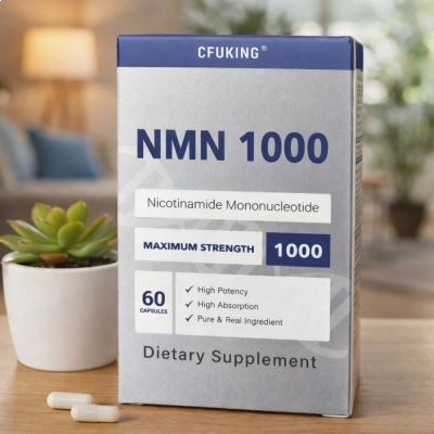 NMN 1000mg, Nicotinamide Mononucleotide, Maximum Strength, 60 Cápsulas - CFUKING