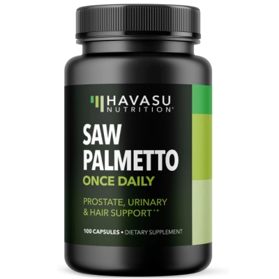 Saw Palmetto for Men Prostate Health, Saúde da Próstata, 100 Cápsulas, Havasu Nutrition