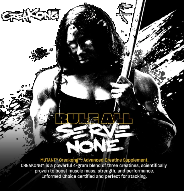 Mix Creatinas Creakong, 300g Sem Sabor, Mutant