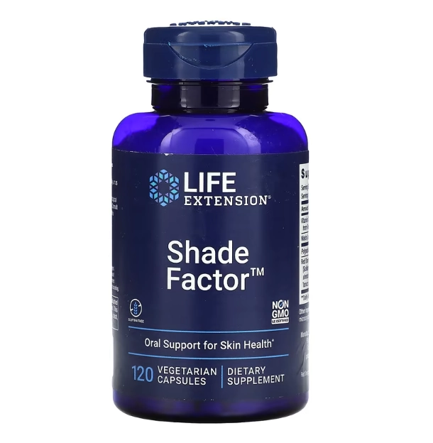 Shade Factor (fator de sombra), 120 Cápsulas, Life Extension