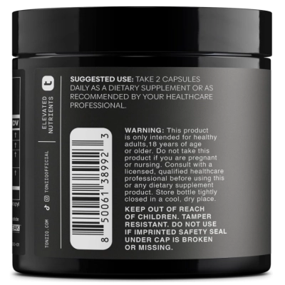 NMNH 1000mg, com Resveratrol, Quercetina e TMG, 60 Cápsulas, Toniiq