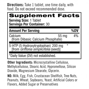 5-HTP MOOD & STRESS 200mg, 30 Cápsulas, Natrol