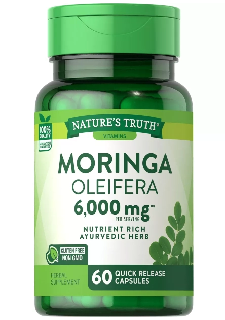 Moringa Oleifera, 6000mg, 60 Cápsulas, Nature's Truth