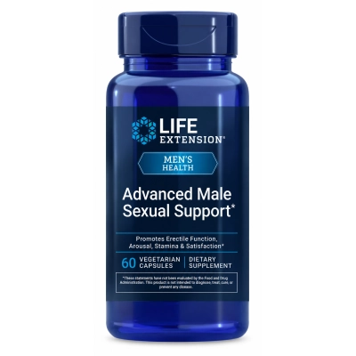 Advanced Male, Apoio Avançado à Sexualidade Masculina, 60 Cápsulas, Life Extension