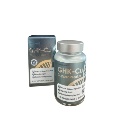 GHK-CU, Peptídeo de Cobre, 120mcg, 120 Cápsulas, Herbounty