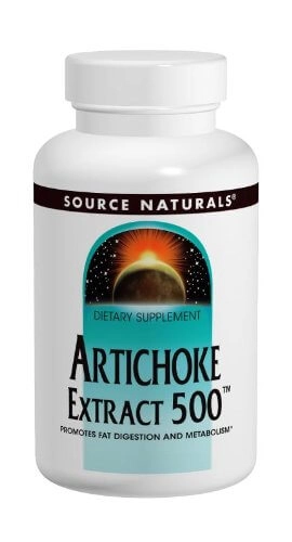 Extrato de Alcachofra, 500mg, 90 comprimidos, Source Naturals