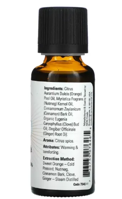 Óleos Essenciais, Aromaterapia com Fragrâncias Variadas. 30ml, Now