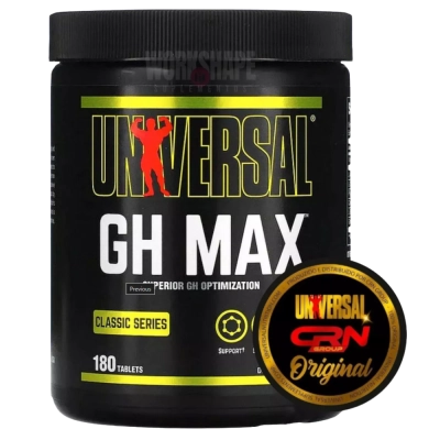 GH Max, Estímulo à Recuperação Muscular, 180 Comprimidos, Universal