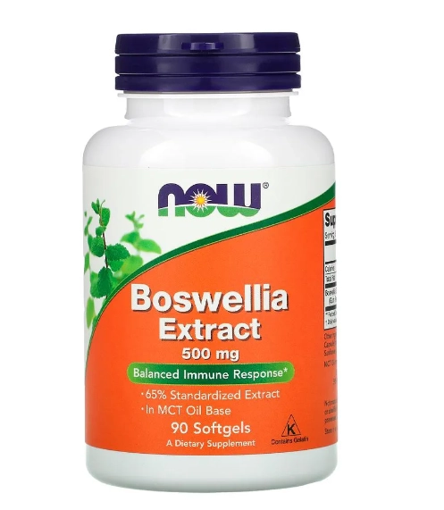 Boswellia Extract 500mg, 90 cápsulas, Now