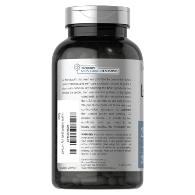 L-lysine, 2000mg, 240 Cápsulas - Horbaach