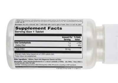 7-Keto DHEA 50mg, 30 Tabletes, Kal