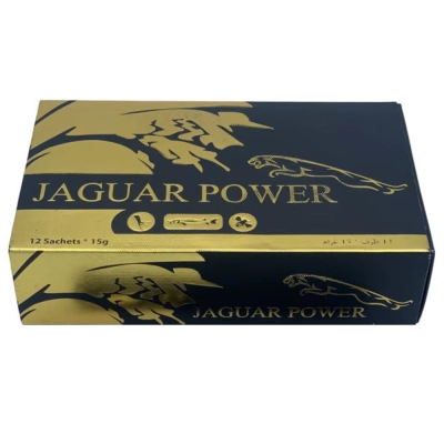 Mel Estimulante, 12 sachês, 15g - Jaguar Power