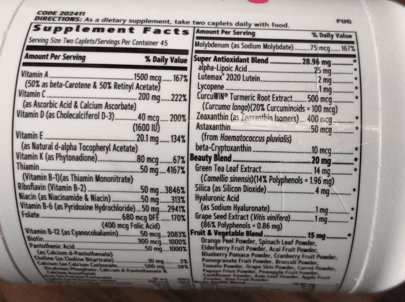 Multivitamínico Feminino, Ultra Women's Mega, 90 Cápsulas, GNC