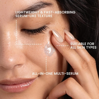 Sérum GHK-Cu Copper Peptides Advanced, 2x20ml, Multi-Peptídeos e Niacinamida, LANGCCI