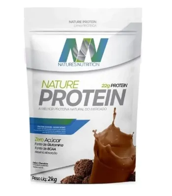 Whey Protein, Sabor chocolate, 2Kg, Natures Nutrition