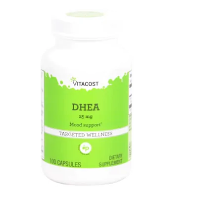 Dhea 25mg, 100 Cápsulas, Vitacost