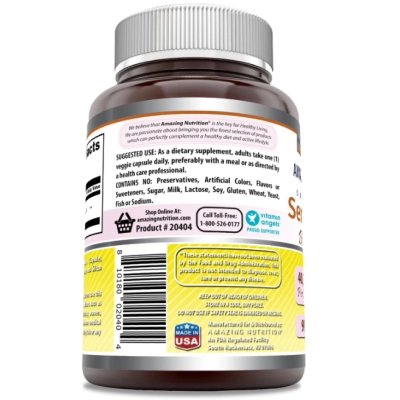 Serrapeptase 40,000IU, 90 Cápsulas, Amazing Formulas