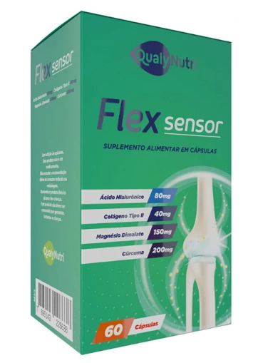 Flex Sensor, 60 Cápsulas, QualyNutri