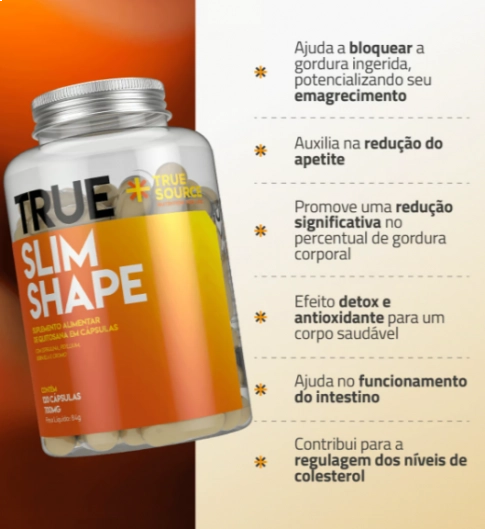 Slim Shape, Bloqueador de Gordura, 120 Capsulas, True Source