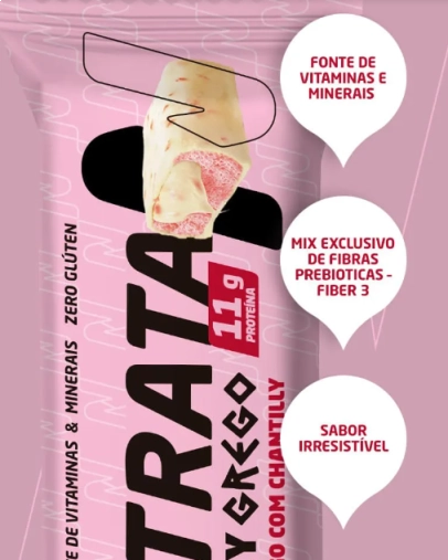 Barra Whey, Sabores, 3 Unidades 40g Cada, Nutrata