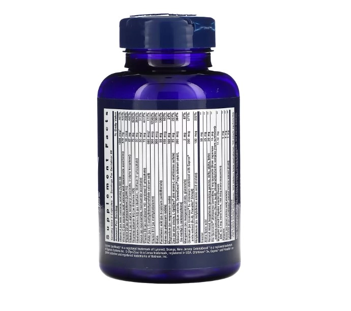 Multivitamínico Two-Per-Day, 120 Cápsulas, Life Extension
