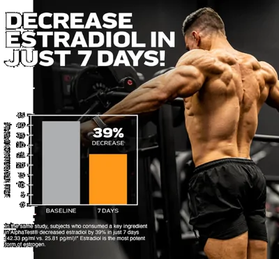 Alpha Test, Testosterone Max Strength, Amplificador de testosterona, 120 Cápsulas, MuscleTech