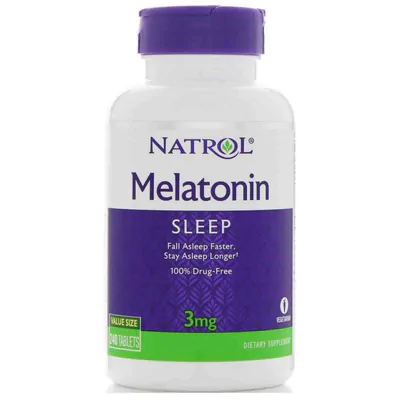 Melatonina 3mg, 240 Comprimidos, Natrol
