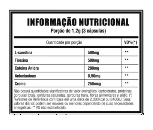 Termogênico Lipo Revolution, 60 cápsulas, Landerfit