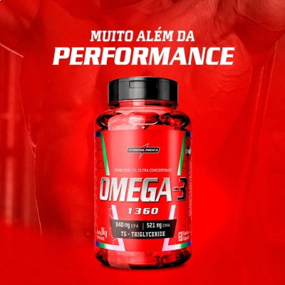 Ômega 3 TG Ultra Concentrado, 1360mg, 60 cápsulas, Integralmédica