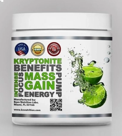 Pré Treino Kryptonite Xtreme, 180g Sabor Limao, KN Nutrition