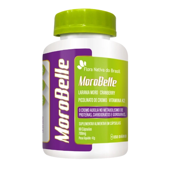MoroBelle, Emagrecimento Saudável, 60 Cápsulas, Flora Nativa